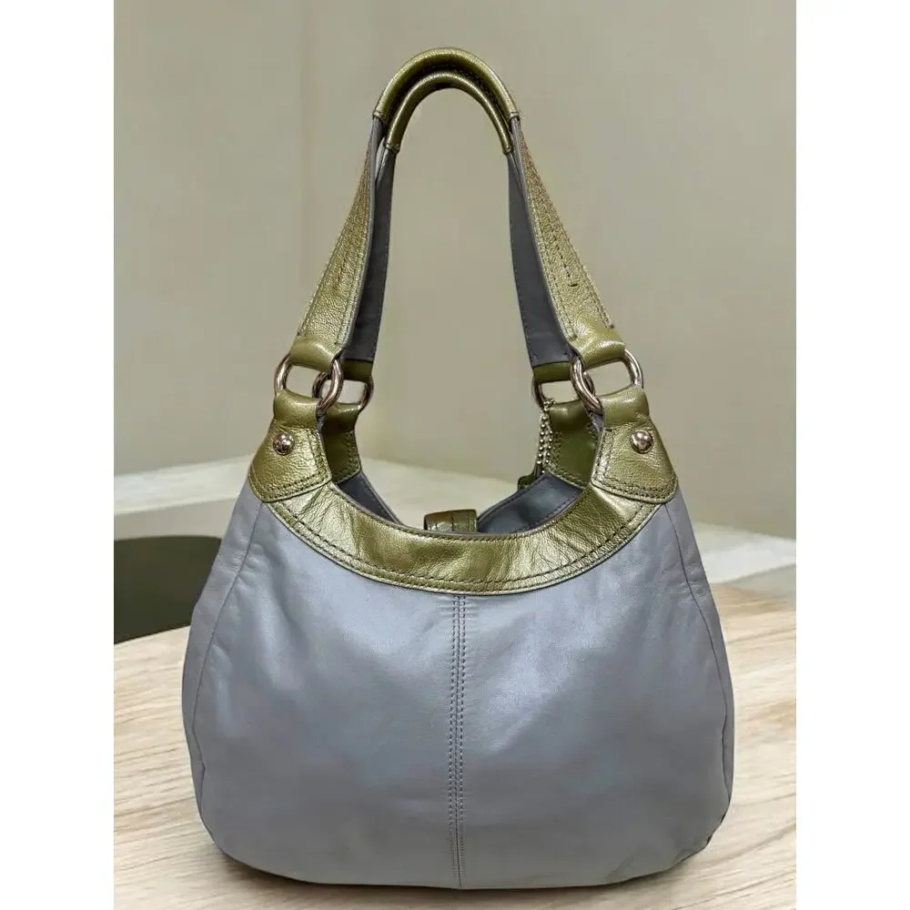 Y2K Coach F15527 Soho Lynn Leather Hobo Bag